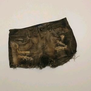 Aero Short Faded Jeans Shorts